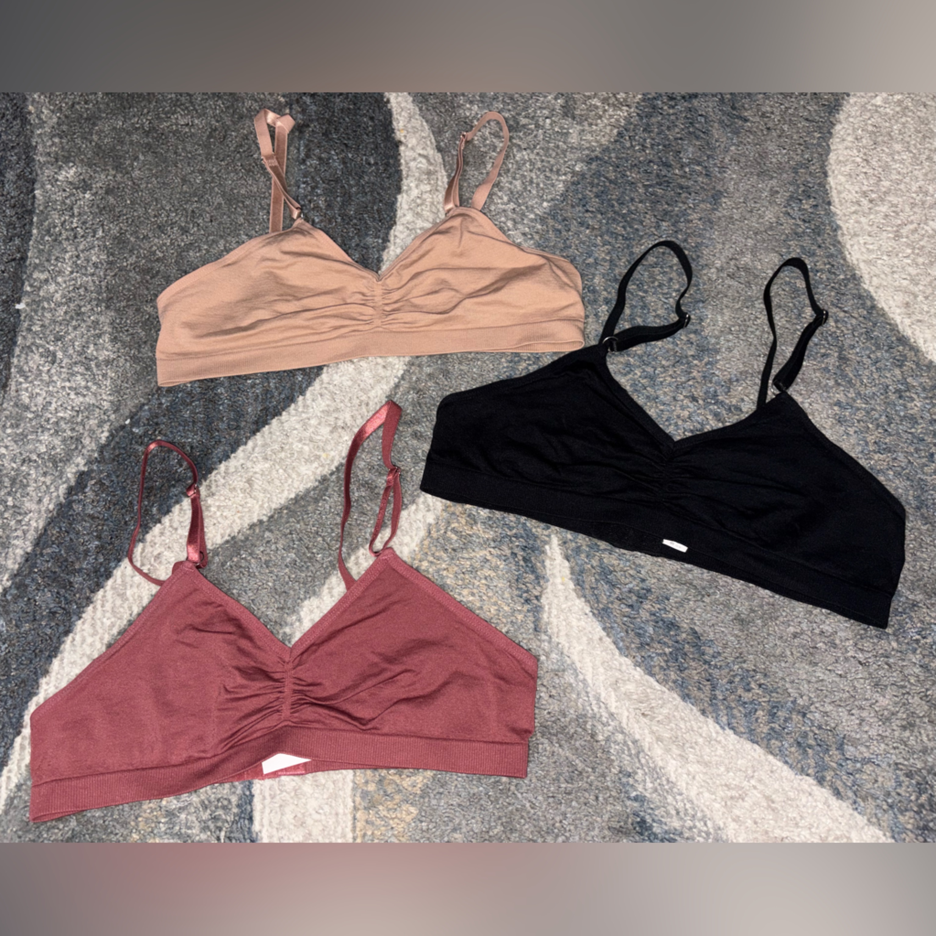 3pc Bralettes